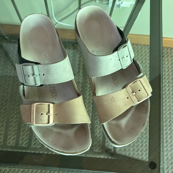 Birkenstock Tri-colored Sandals Arizona Split Hex - Picture 2 of 7